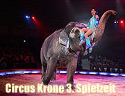 Circus Krone - die 3. Winterspielzeit 2017 vom 01.03.-02.04.2017. „Krone KUHlinarisch“ ist das Motto des dritten Programmes der 98. Wintersaison (©Foto: Martin Schmitz)